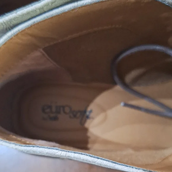 Women's Taupe Heeled Boots - Picture 2 of 7